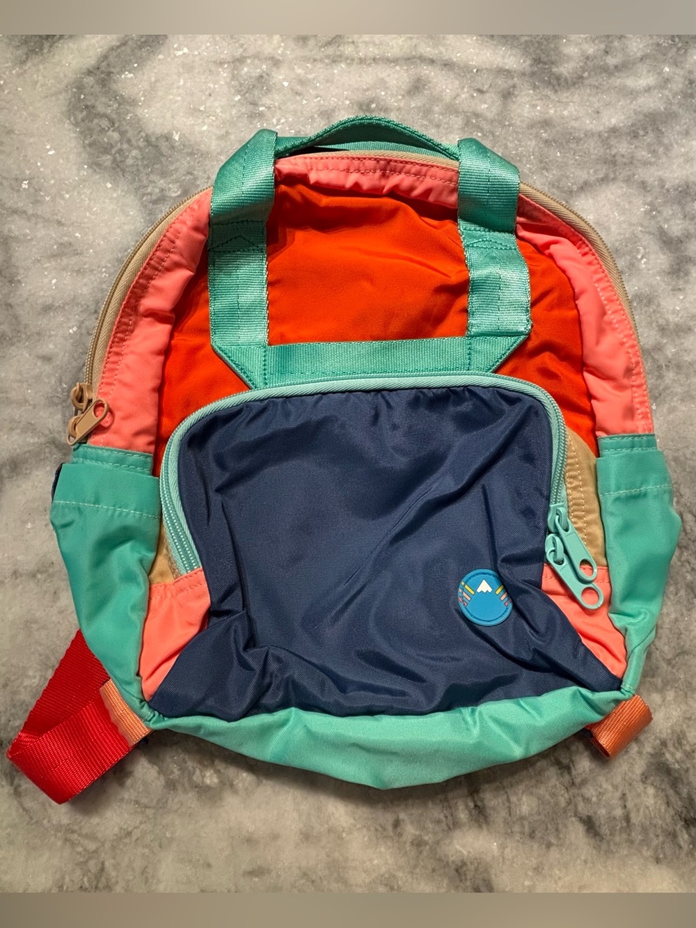 multicolored mini backpack 🎒
